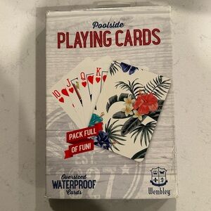 Wembley Oversized Waterproof Poolside Giant Playing Cards